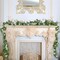 1 Pcs 6 ft Artificial Flower Garland with Chrysanthemum and Eucalyptus 22 Inch White Floral Summer Garland for Wedding Porch Stair Table Centerpieces Baby Shower Birthday Decor